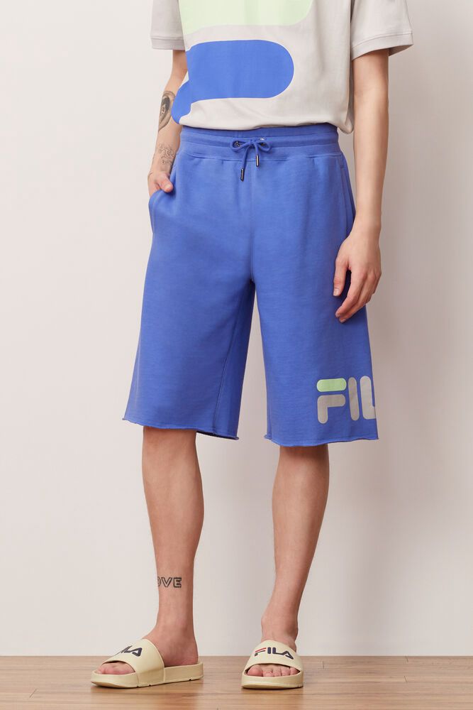 Fila Shorts Mens Blue - George - Philippines 1378495-OF